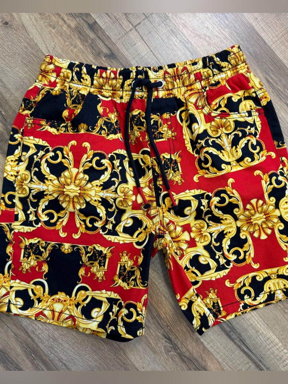 Baroque Gold by Drill Clothing Co. Stretch Twill Shorts - Size S